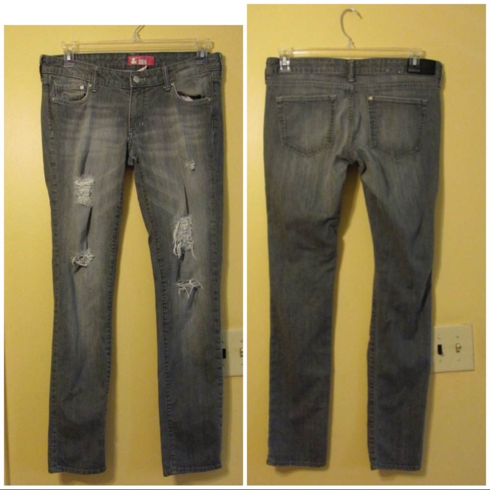 H&M SQUIN SKINNY JEANS SIZE 31